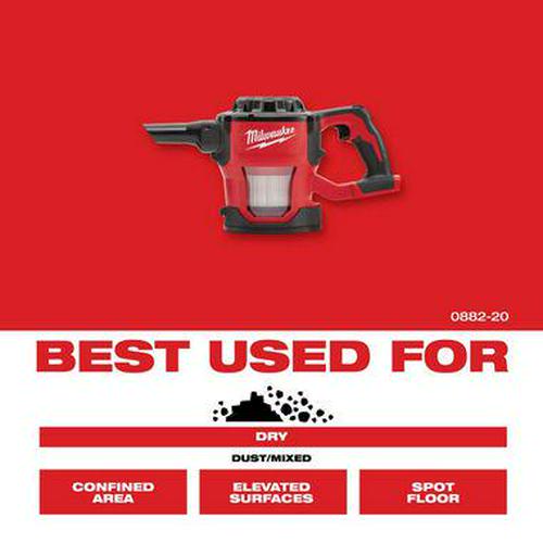 Milwaukee M18 Compact Vacuum (Bare Tool)