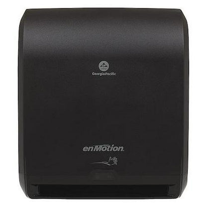 enMotion Touchless Paper Towel Dispenser, Wall Mount, Black, For 1-3/4 in Dia x 10 in W Paper Towels